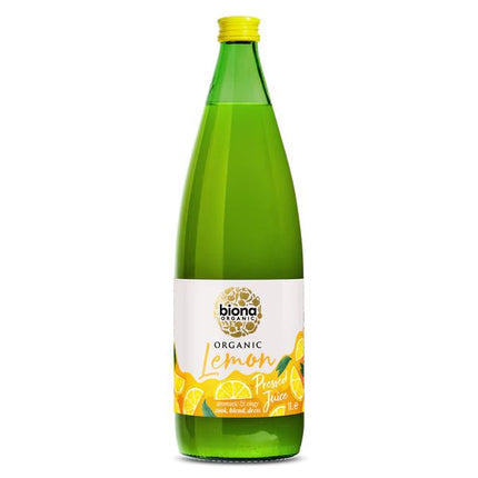 Biona Organic Lemon Juice Not From Concentrate Cook-Blend-Dress 1L