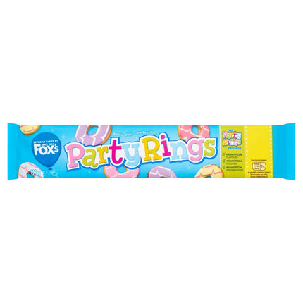 Foxs Party Iced Rings PMP £1.29 125g