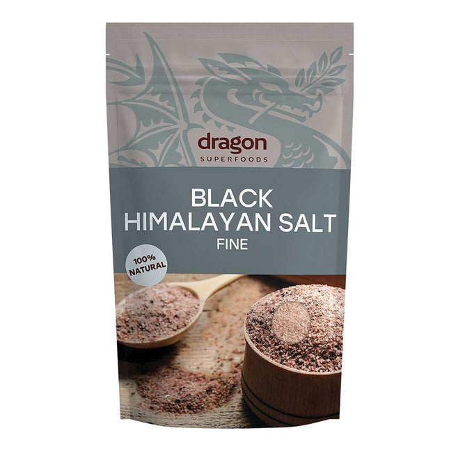 Dragon Superfoods Black Himalayan Salt, Fine 250G