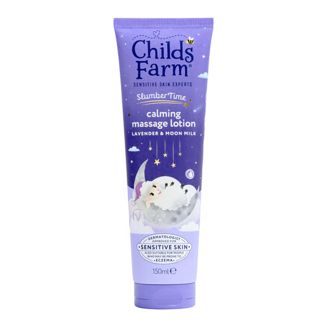 Childs Farm Slumber Time, Lavender & Moon Milk Calming Massage Lotion 150ml