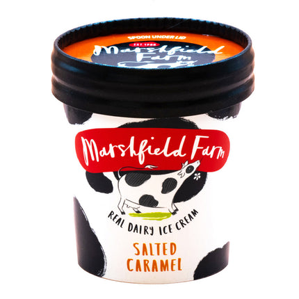 Marshfield Farm Real Dairy Ice Cream Salted Caramel 125ml