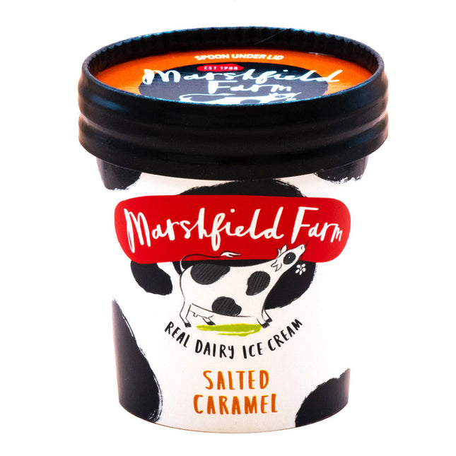Marshfield Farm Real Dairy Ice Cream Salted Caramel 125ml