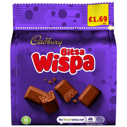 Cadbury Bitsa Wispa PMP £1.69 85g