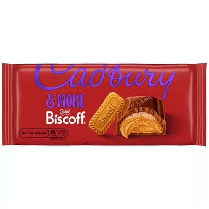 Cadbury Dairy Milk &More Biscoff 195g
