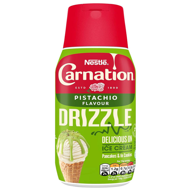 Carnation Pistachio Flavour Drizzle 450g