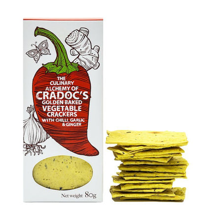 Cradocs Chilli, Ginger and Garlic Cracker 80g
