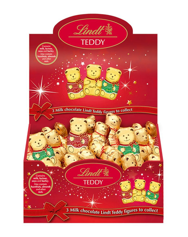 Lindt Teddy Bear Jumper Milk Chocolate Mini Cdu 10G