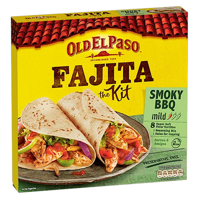 Old El Paso BBQ Fajita Kit 500g
