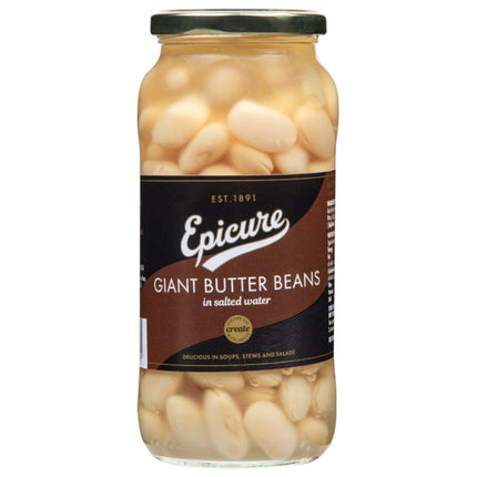 Epicure Giant Butter Beans Jar 540G