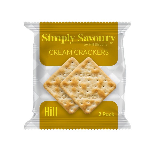 Simply Savoury Cream Cracker  150 x 16g (2pk) 16g