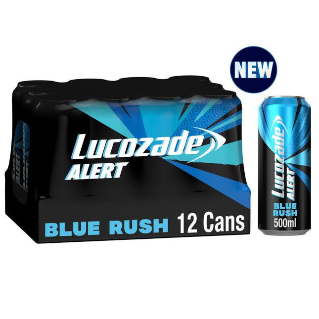 Lucozade Alert Blue Rush PMP £1 500ml