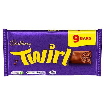 Cadbury Twirl 193.5g 9 Pack