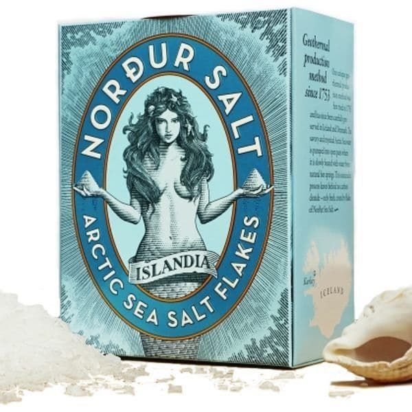 Nordur Artic Sea Salt Flakes Tin 125G