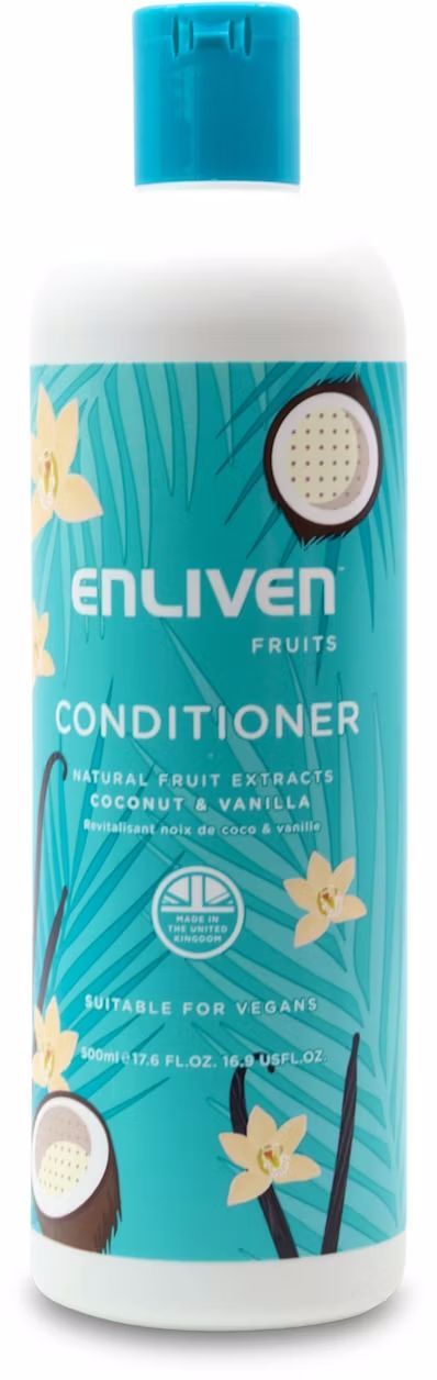 Enliven Naturals Conditioner 500ml Coconut and Vanilla
