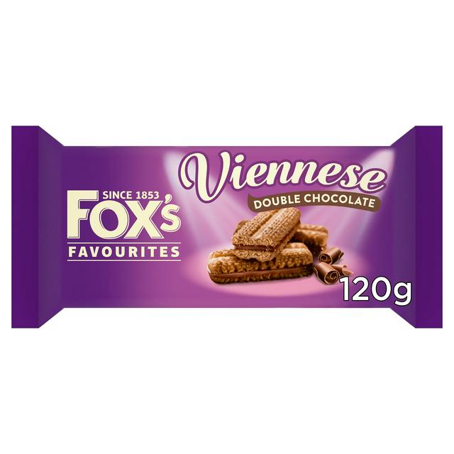 Fox's Viennese Double Chocolate 120g