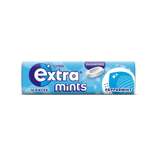 Extra Mints Peppermint Sugar Free 16 Mints 28g