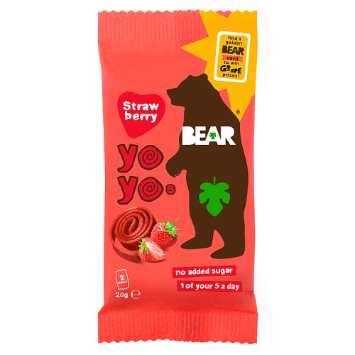 Bear Yoyos Strawberry 20G