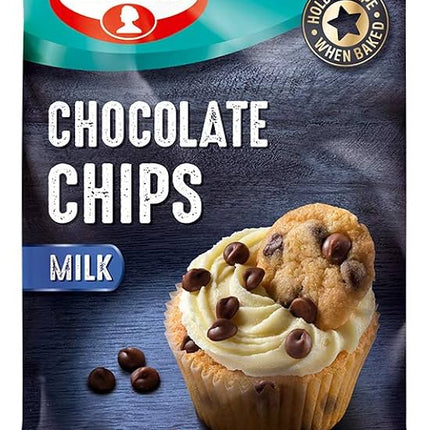 Dr. Oetker Milk Chocolate Chips 100g