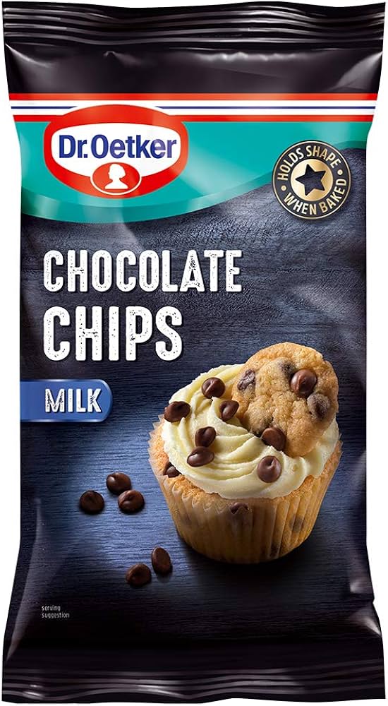 Dr. Oetker Milk Chocolate Chips 100g