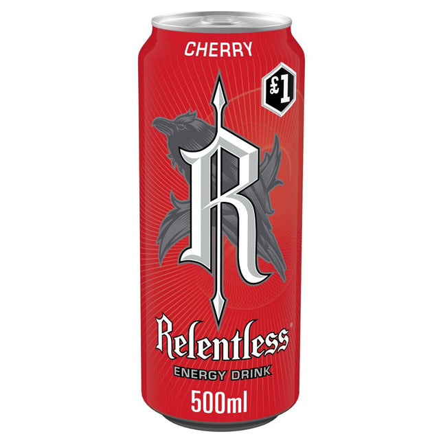Relentless Cherry PMP £1.00 500ml