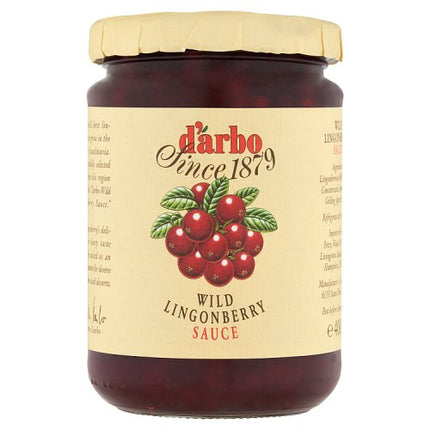 D'Arbo Lingonberry Sauce 400G