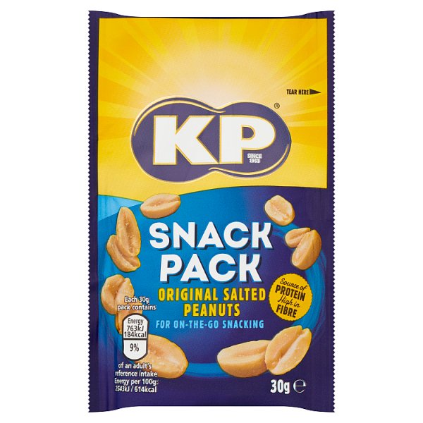 KP Original Salted Peanuts 30g