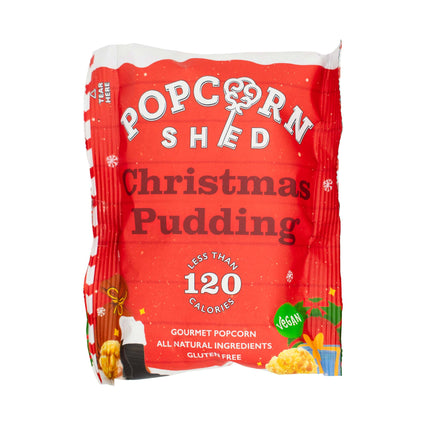 PopCorn Shed Christmas Pudding Popcorn Snack Pack 24g