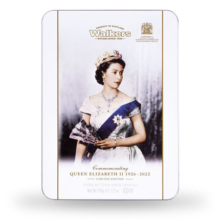 Walkers Queen Commerorative Tin (Crowned) 12 x 150g
