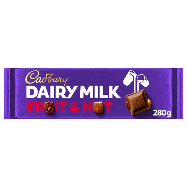 Cadbury Dairy Milk Fruit & Nut 280g
