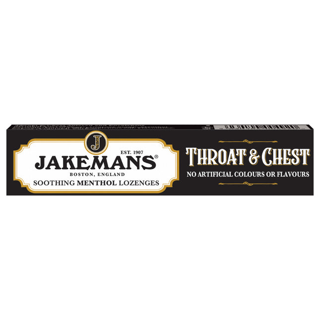 Jakemans Throat & Chest Stick Pack 45G