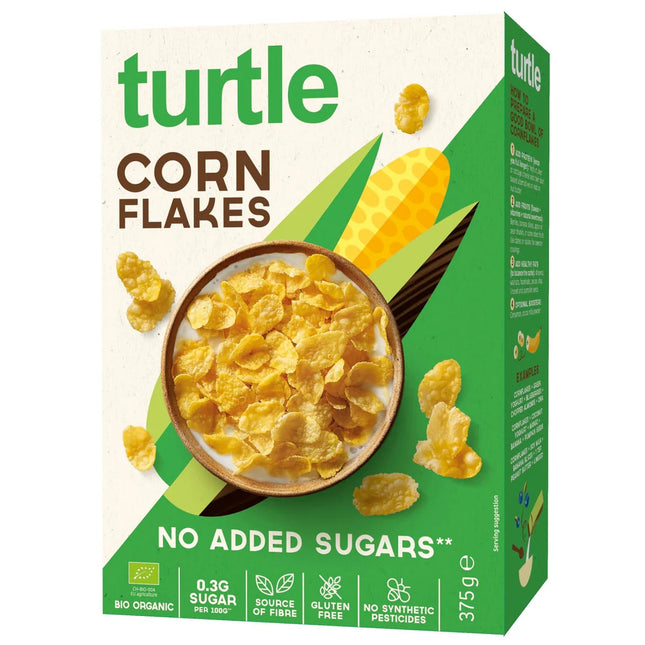 Turtle Cornflakes Bio + Gluten Free 375g