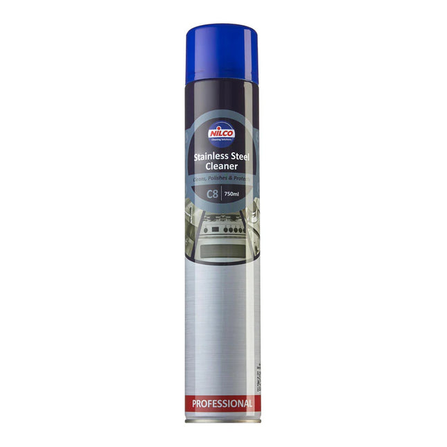Nilco Stainless Steel Cleaner Aerosol 750ml