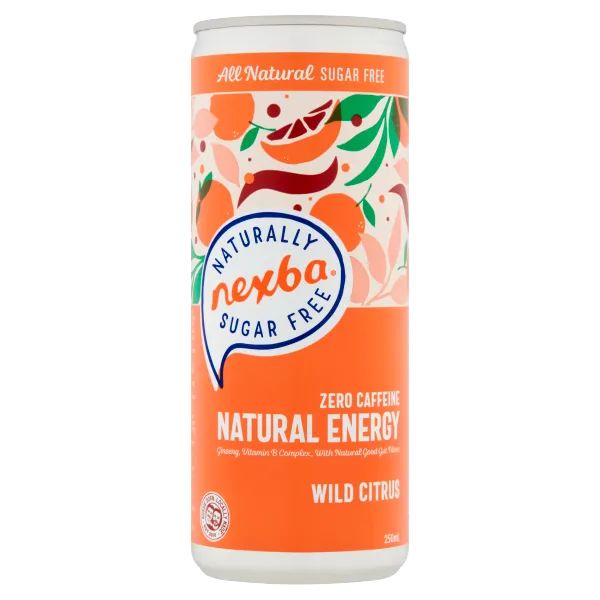 Nexba Beverages Wild Citrus Nat'L Energy 250Ml