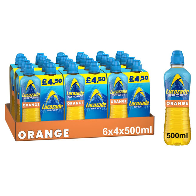 Lucozade Sport Orange 500ml £4.50 PMP