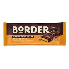 Border Dark Chocolate Orange Bars 18x144g