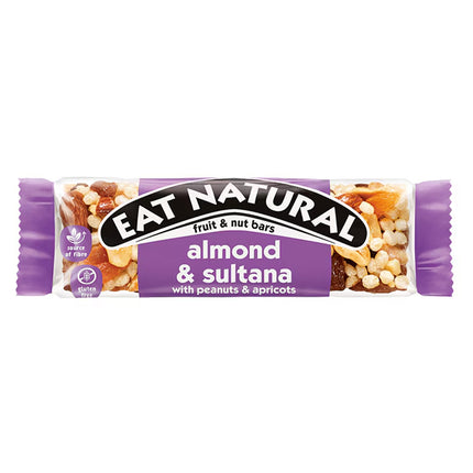 EAT NATURAL 1erMandel & Sultanine mit Erdnüssen & Aprikosen (40g)