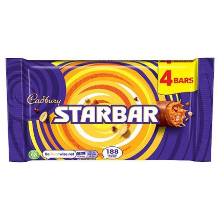 Cadbury Starbar 148g 4 Pack