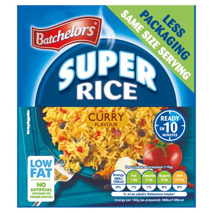 Batchelors Super Rice Curry Qc Hs 90g