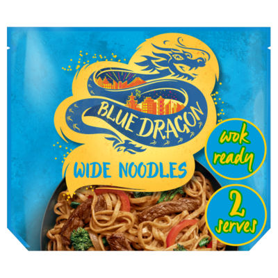 Blue Dragon Blue Dragon Wide Wok Ready Noodles 300g