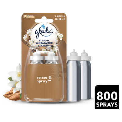 Glade Sense Spray Twin Refill Sandalwood & Jasmine 2x18ml