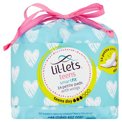 Lil-Lets Teen Towels Day 14pk