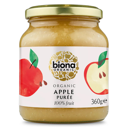 Biona Organic Apple Puree / No Added Sugar 360g