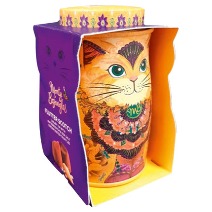 Savanna Gold Kit-tin of Flutter Scotch flavoured cocoa dusted truffles with butterscotch chips