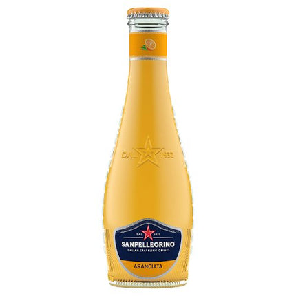 San Pellegrino Italian Sparkling Mixers Glass Aranciata 6 x 20cl