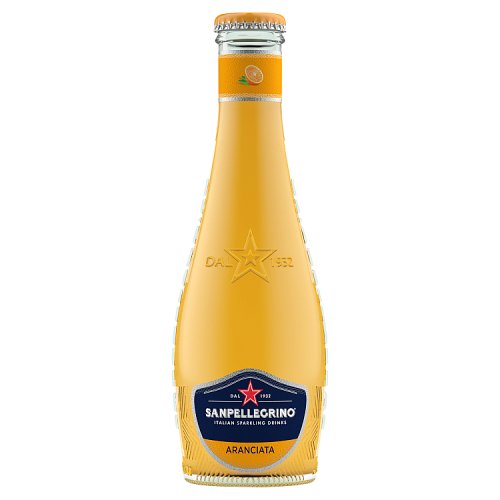 San Pellegrino Italian Sparkling Mixers Glass Aranciata 6 x 20cl