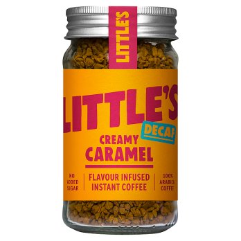 Little's Decaf Flavoured Instant Coffee Creamy Caramel 50g