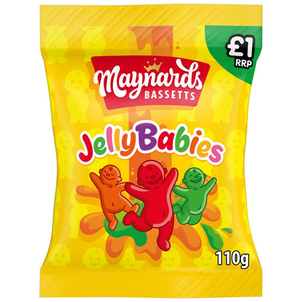 Maynards Bassetts Jelly Babies PMP £1.00 130g