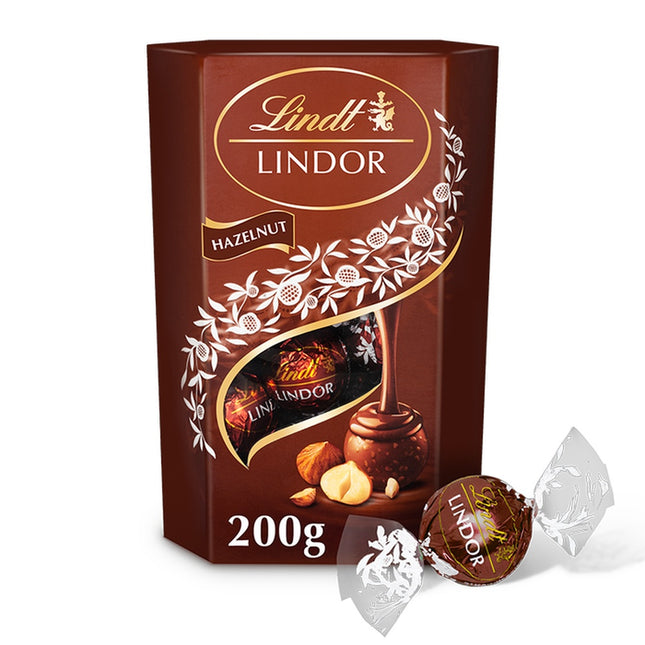 Lindt Lindor Hazelnut Cornet 200G