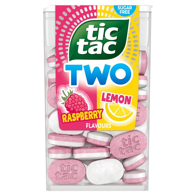 Tic Tac Two T38x16 Raspberry Lemon 38g