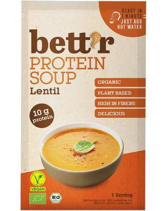Bett'r High-Protein Instant Lentil Soup 30G